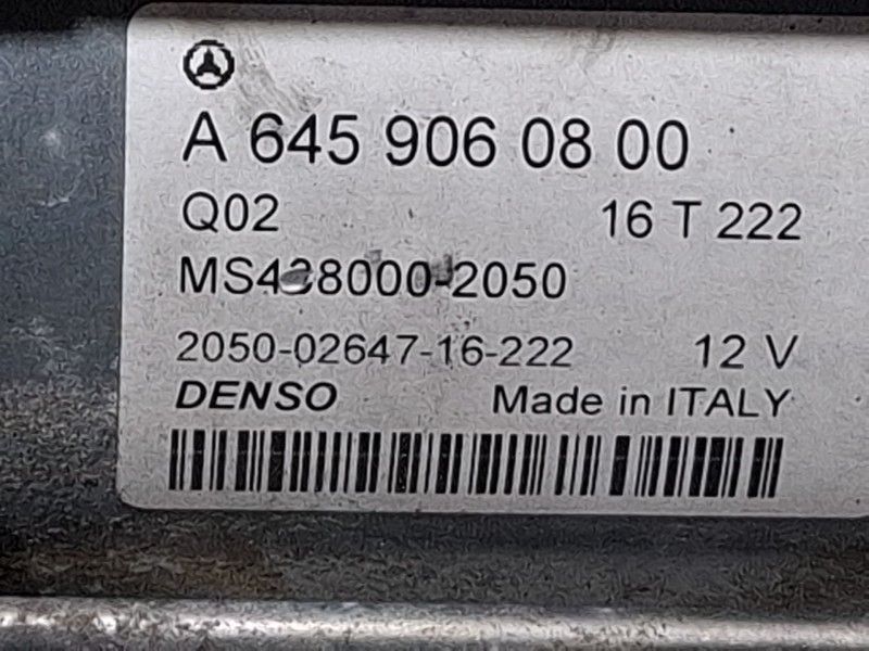Recambio de motor arranque para mercedes-benz cla 200 d referencia OEM IAM A6459060800  