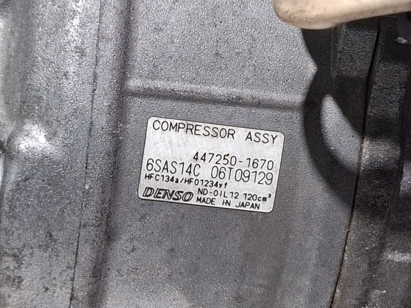 Recambio de compresor aire acondicionado para mercedes-benz cla 200 d referencia OEM IAM 4472501670  