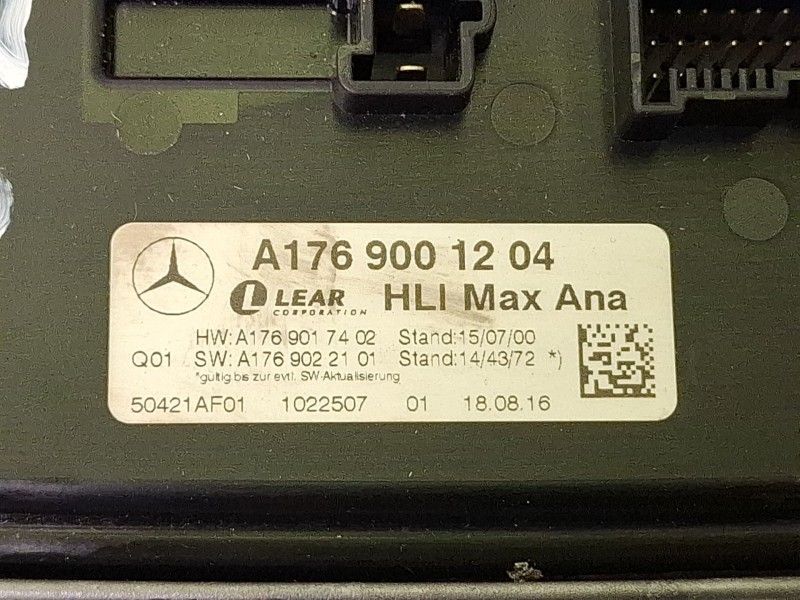 Recambio de centralita faros xenon para mercedes-benz cla 200 d referencia OEM IAM A1769001204  