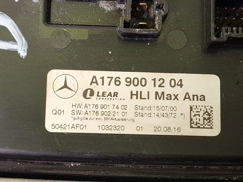 Recambio de centralita faros xenon para mercedes-benz cla 200 d referencia OEM IAM A1769001204  