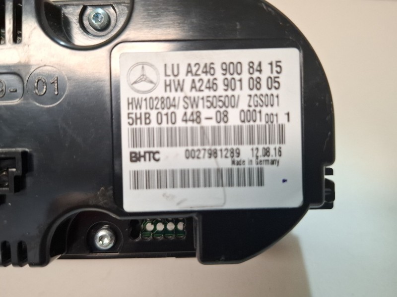 Recambio de mando climatizador para mercedes-benz cla 200 d referencia OEM IAM A2469008415 / A2469010805  