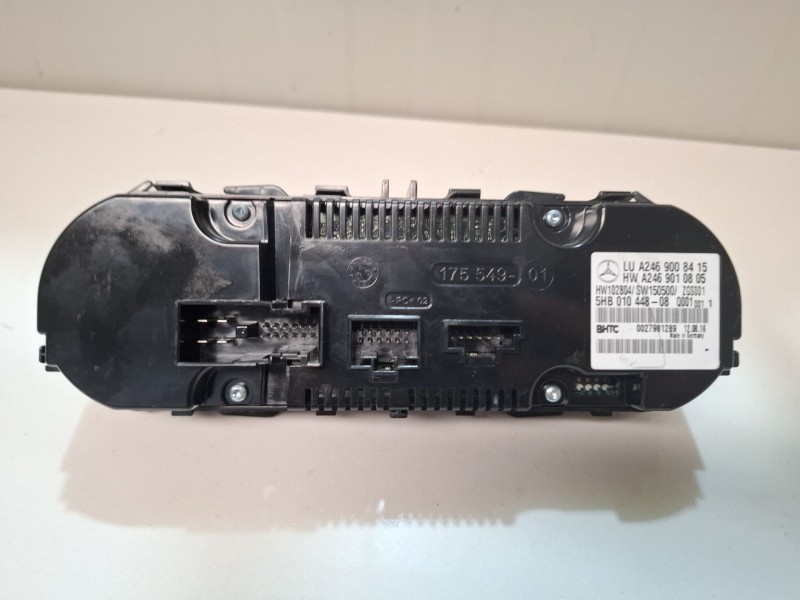 Recambio de mando climatizador para mercedes-benz cla 200 d referencia OEM IAM A2469008415 / A2469010805  