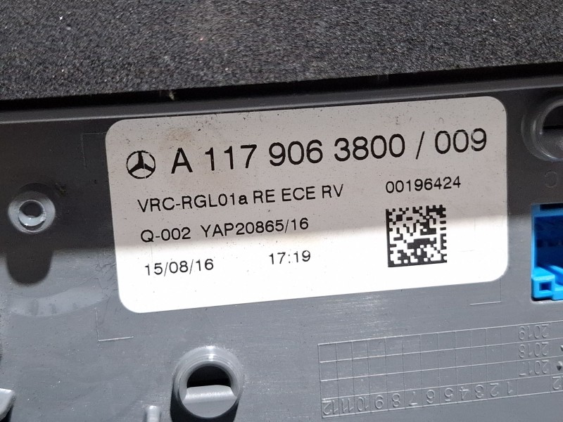 Recambio de piloto trasero derecho para mercedes-benz cla 200 d referencia OEM IAM A1179063800  