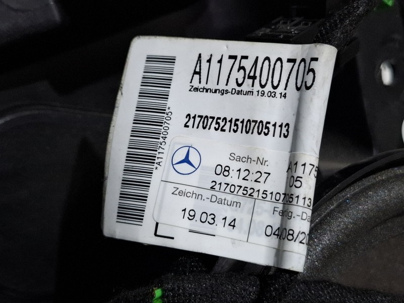 Recambio de elevalunas delantero izquierdo para mercedes-benz cla 200 d referencia OEM IAM A1175400705  