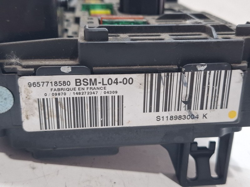 Recambio de centralita bsm para citroën c4 referencia OEM IAM 9657718580 / L04  