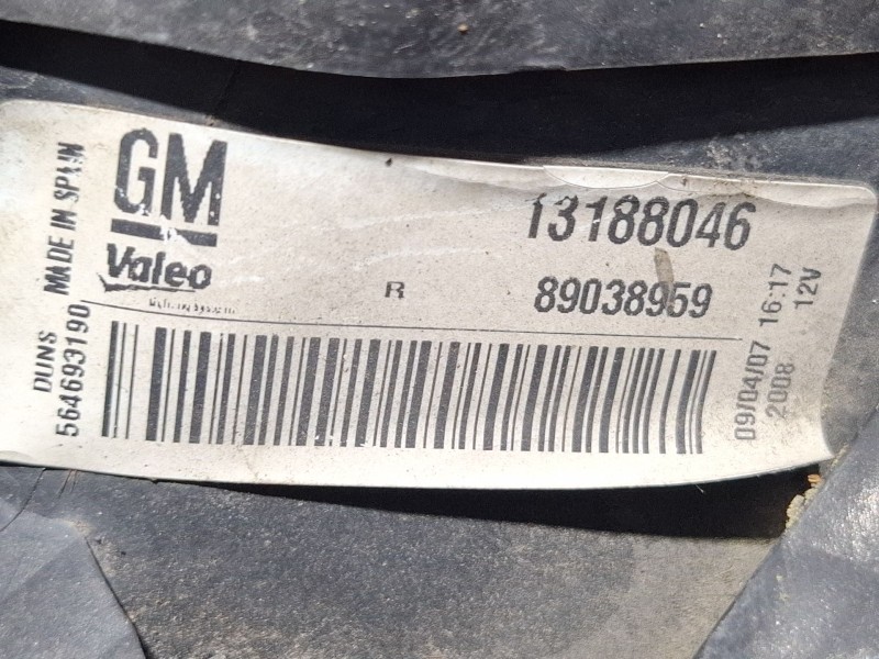 Recambio de piloto trasero derecho para opel corsa referencia OEM IAM 13188046  