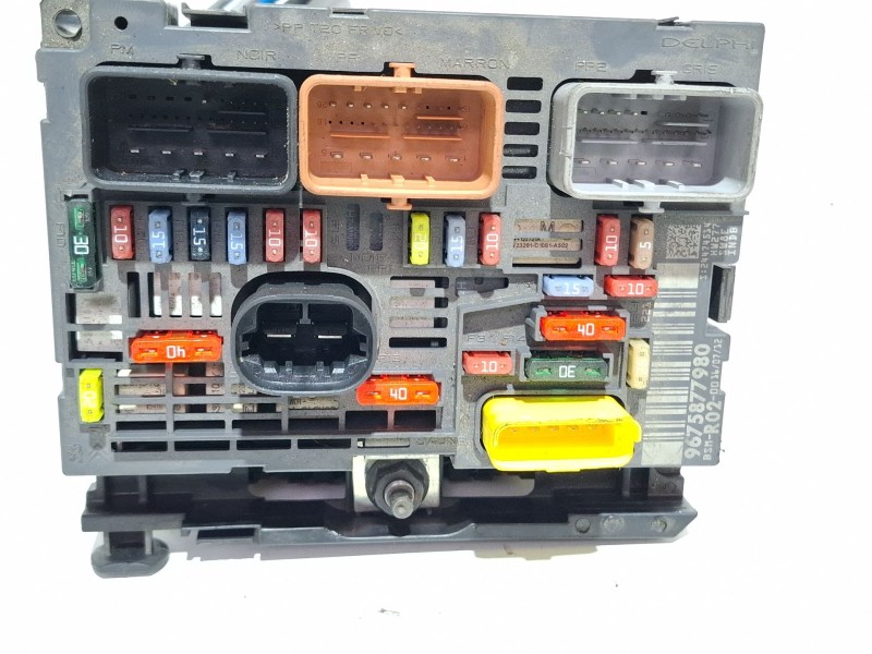 Recambio de centralita bsm para peugeot 407 referencia OEM IAM 9675877980  