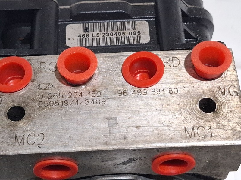 Recambio de modulo abs para peugeot 307 referencia OEM IAM 0265234152 / 9649988180 / 9660535780  