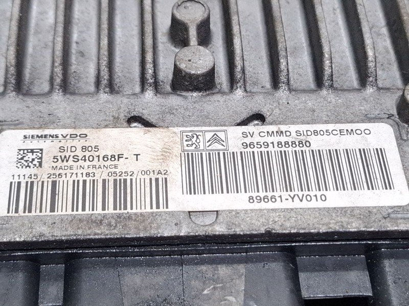 Recambio de centralita motor para citroën c1 hdi55 sx 3p referencia OEM IAM 9659188880  