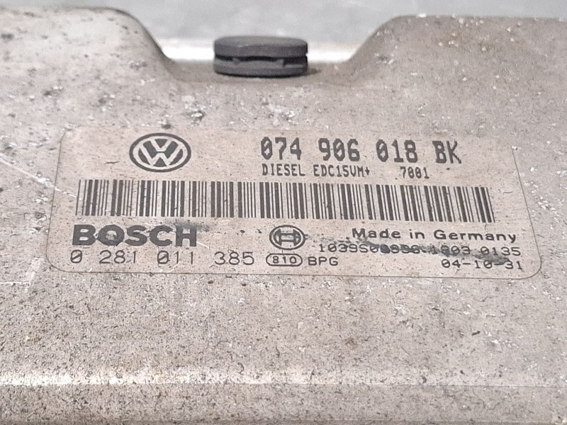 Recambio de centralita motor para volkswagen lt35 referencia OEM IAM 074906015BK / 0281011385  