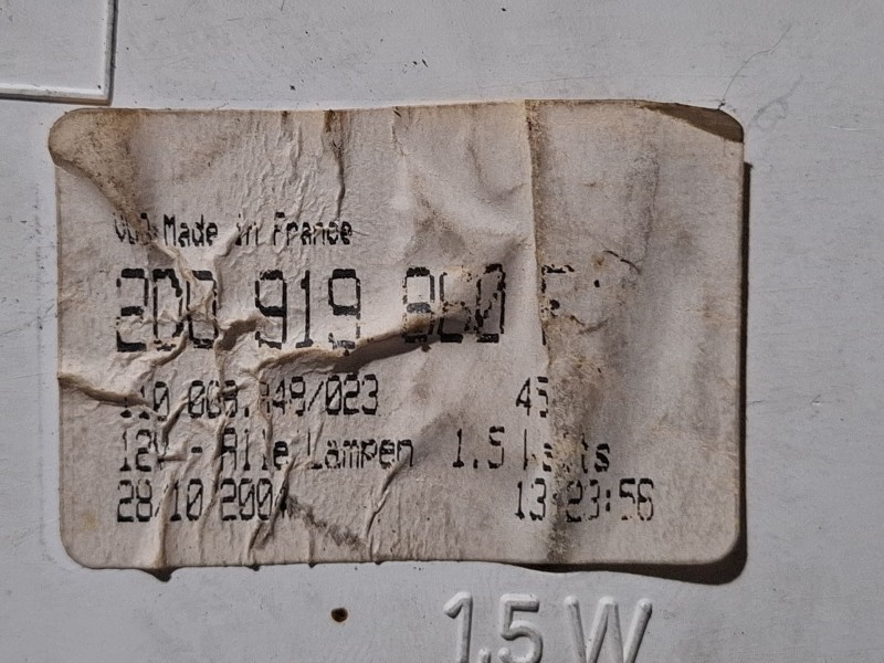 Recambio de cuenta kilometros para volkswagen lt35 referencia OEM IAM 200919860F  