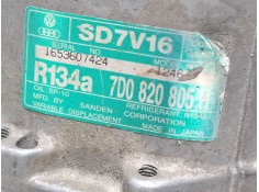 Recambio de compresor aire acondicionado para volkswagen lt35 referencia OEM IAM 7D0820805H / SD7V16   2