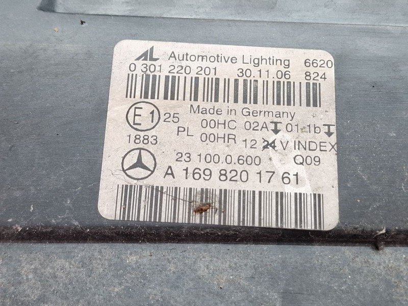 Recambio de faro delantero izquierdo para mercedes-benz b200 referencia OEM IAM a1698201761  