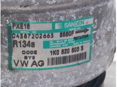 Recambio de compresor aire acondicionado para seat leon 1.9 referencia OEM IAM 1K0820803S   2