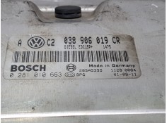 Recambio de centralita motor para seat ibiza referencia OEM IAM 038906019CR / 0281010663   2