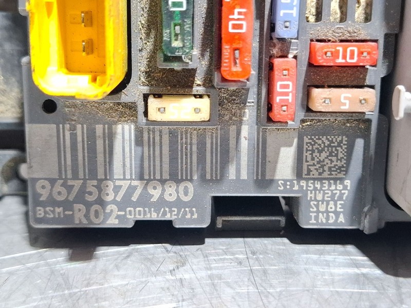 Recambio de centralita bsm para citroën c4 referencia OEM IAM 9675877980 / BSM-R02-0016  