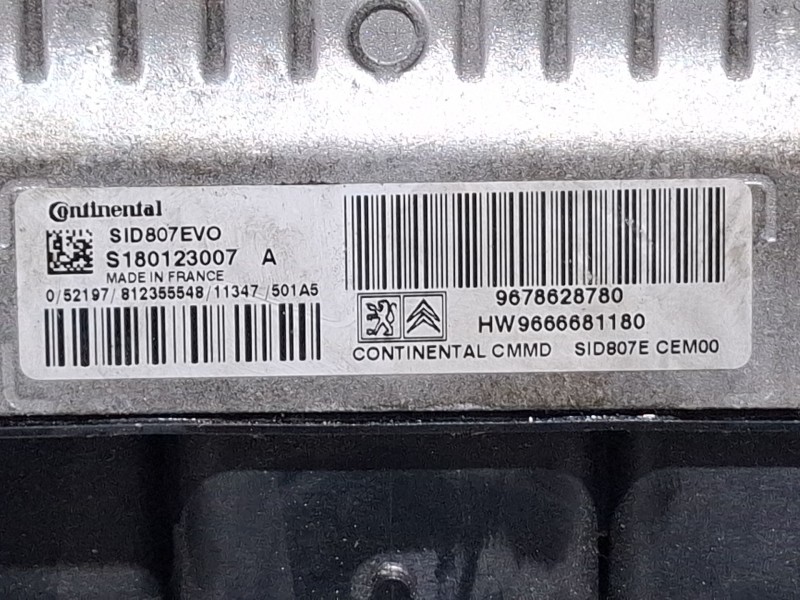 Recambio de centralita motor para citroën c4 referencia OEM IAM 9678628780 / 9666681180 / S180123007A  