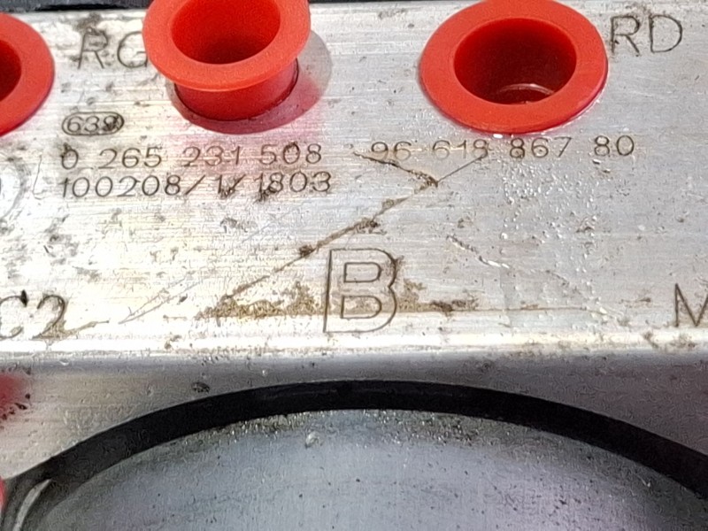 Recambio de modulo abs para citroën c4 referencia OEM IAM 0265231508 / 9661886780  