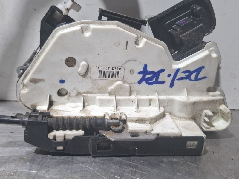 Recambio de cerradura puerta delantera izquierda para volkswagen golf referencia OEM IAM 5K1837015  