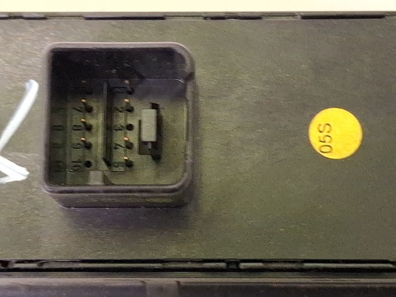 Recambio de mando elevalunas delantero izquierdo para volkswagen golf referencia OEM IAM 5K0959565 / 5K0867255A  