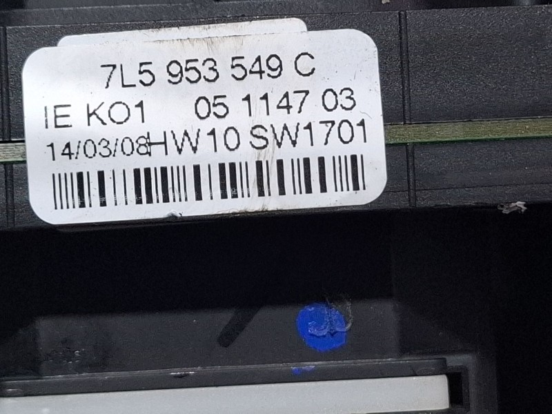 Recambio de mando multifuncion para porsche cayenne (9pa) 3.6 referencia OEM IAM 7l5953503B  
