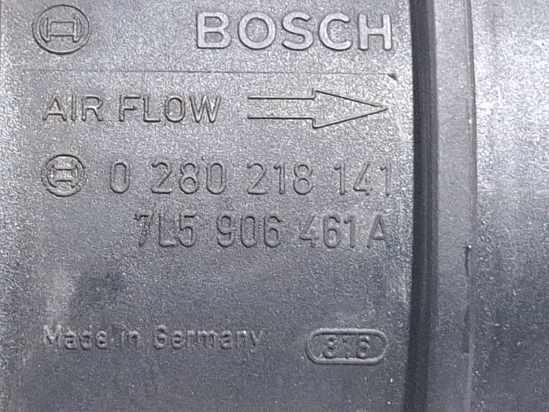 Recambio de caudalimetro para porsche cayenne (9pa) 3.6 referencia OEM IAM 7L5906461A / 0280218141  