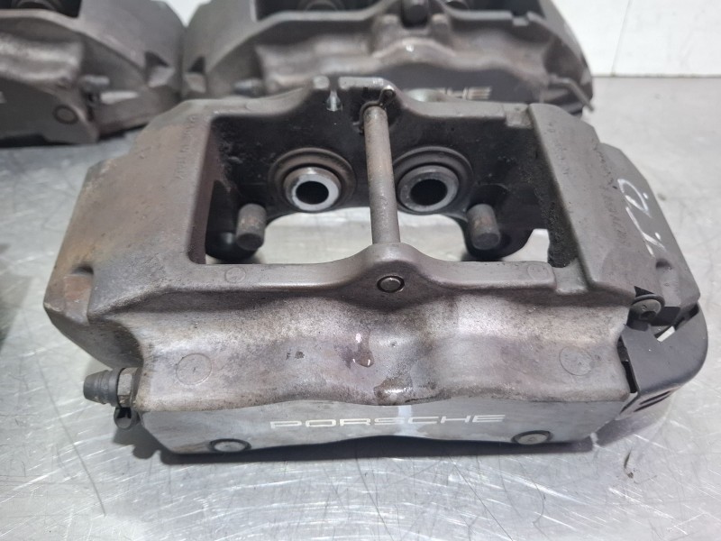 Recambio de pinzas freno (juego completo (4 unidades) para porsche cayenne (9pa) 3.6 referencia OEM IAM   