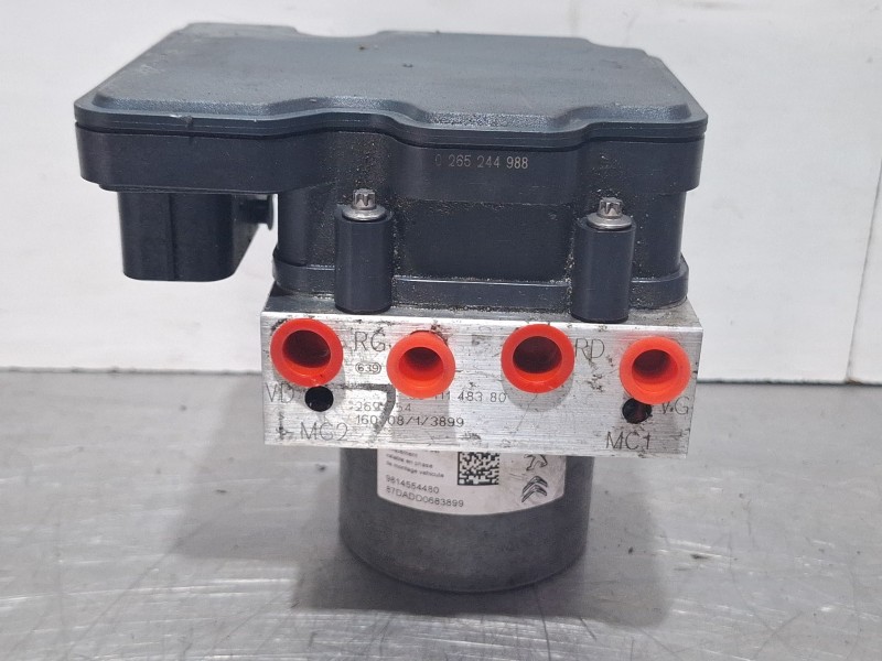 Recambio de modulo abs para citroën berlingo referencia OEM IAM 9811148380 / 269754 / 9814554480  
