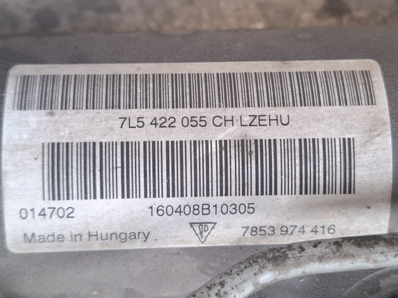 Recambio de cremallera direccion para porsche cayenne (9pa) 3.6 referencia OEM IAM 7L5422055CH  