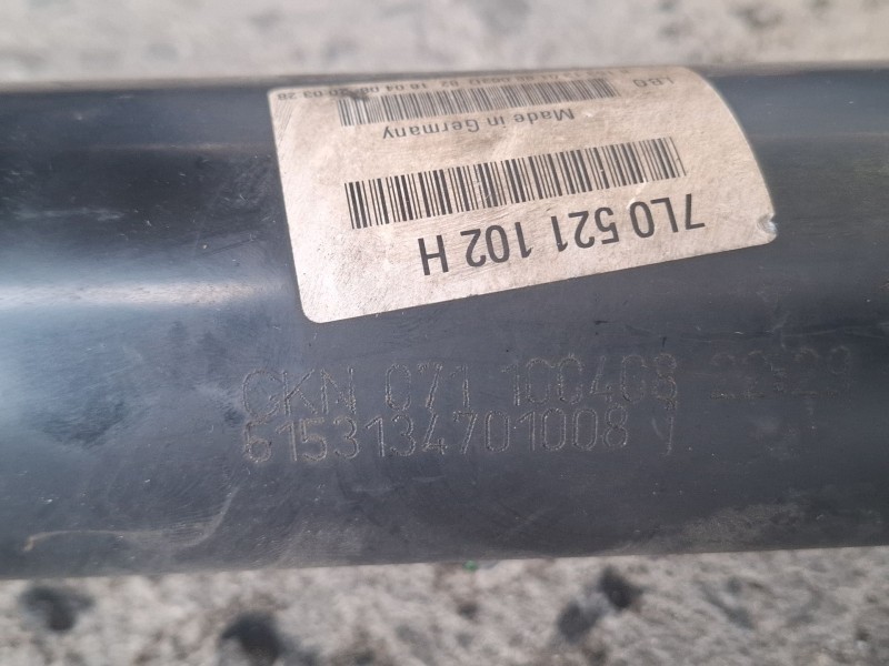 Recambio de transmision central para porsche cayenne (9pa) 3.6 referencia OEM IAM 7L0521102H  