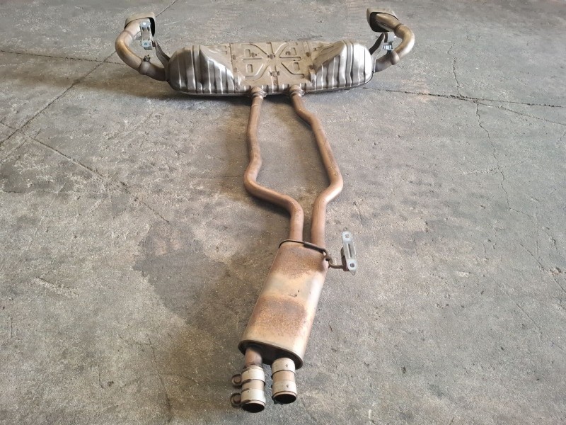 Recambio de tubo escape trasero para porsche cayenne (9pa) 3.6 referencia OEM IAM 7L5253211  