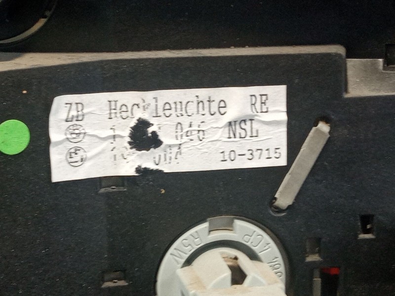 Recambio de piloto trasero derecho para bmw 316i referencia OEM IAM   