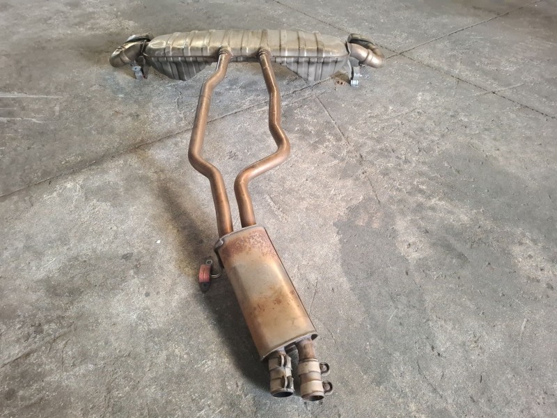 Recambio de tubo escape trasero para porsche cayenne (9pa) 3.6 referencia OEM IAM 7L5253211  