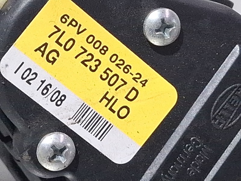 Recambio de potenciometro pedal para porsche cayenne (9pa) 3.6 referencia OEM IAM 7L0723507D  