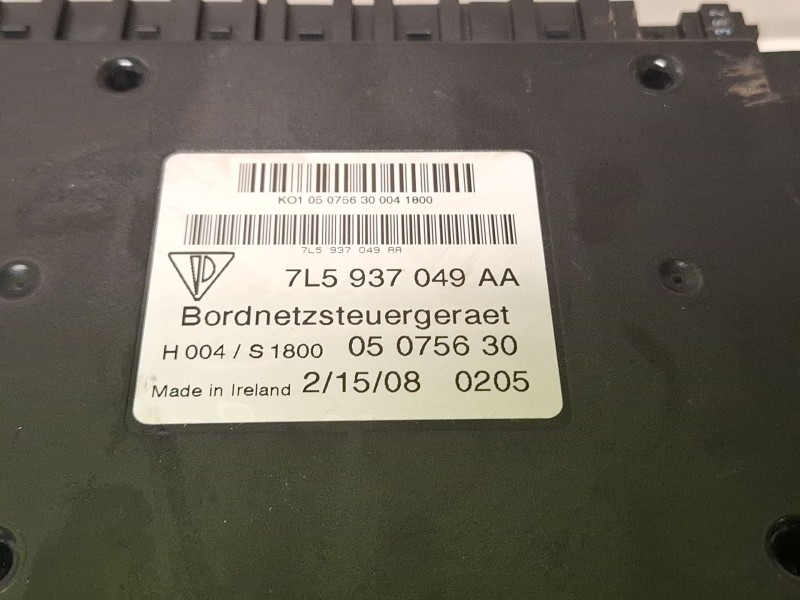 Recambio de modulo electronico para porsche cayenne (9pa) 3.6 referencia OEM IAM 7L5937049AA  