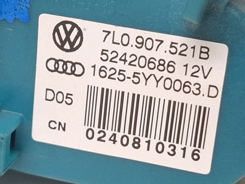 Recambio de resistencia calefaccion para porsche cayenne (9pa) 3.6 referencia OEM IAM 7L0907521B  