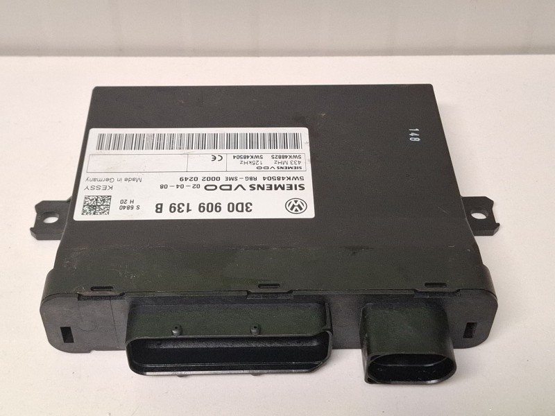 Recambio de modulo electronico para porsche cayenne (9pa) 3.6 referencia OEM IAM 3D0909139B / 5WK48504  