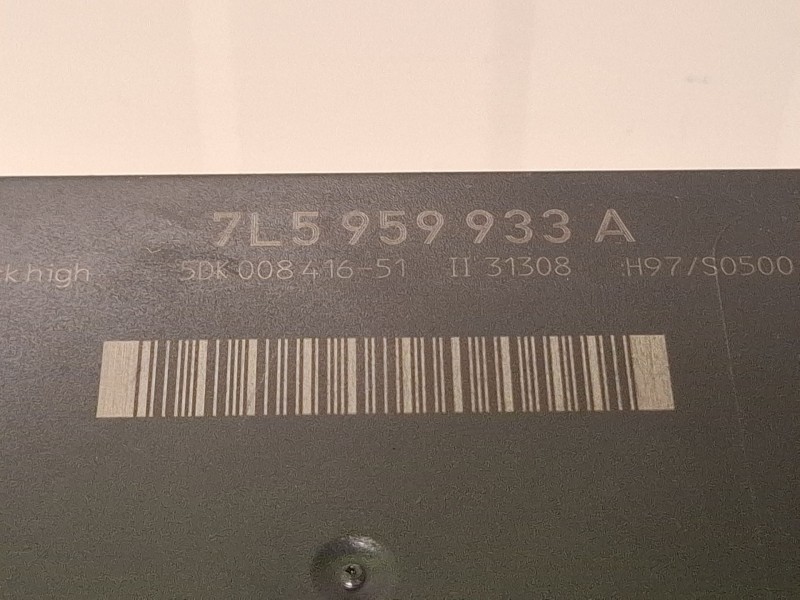 Recambio de centralita cierre para porsche cayenne (9pa) 3.6 referencia OEM IAM 7L5959933A  
