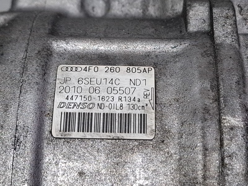 Recambio de compresor aire acondicionado para seat exeo st referencia OEM IAM 4F0260805AP  