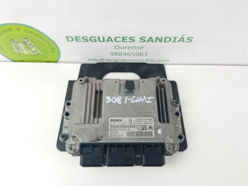 Recambio de centralita motor para peugeot 308 sport hd d/9hz o 9h01 referencia OEM IAM 9664843780 0281013872 