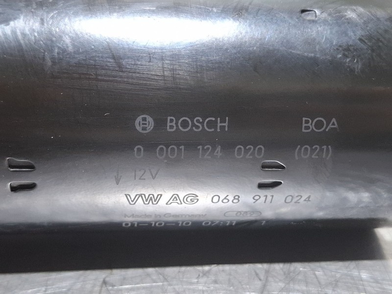 Recambio de motor arranque para volkswagen passat referencia OEM IAM 0001124020 / 068911024H  