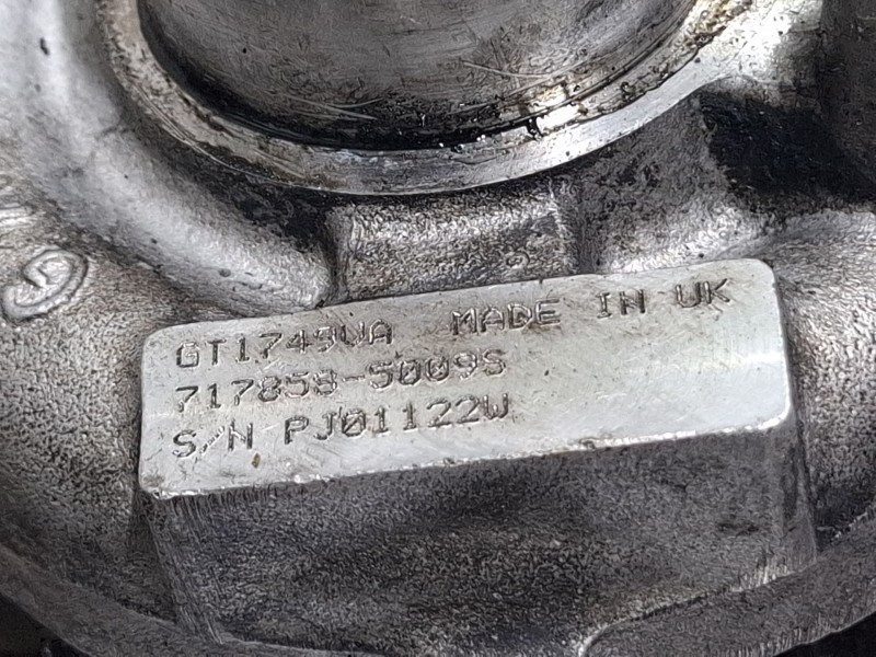 Recambio de turbocompresor para audi a4 referencia OEM IAM GT1749V  