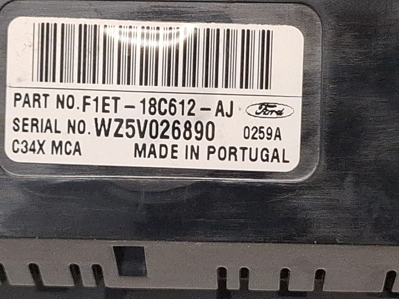 Recambio de mando climatizador para ford focus referencia OEM IAM F1ET18C612AJ  