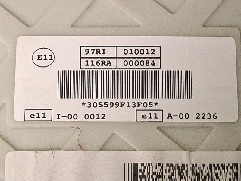 Recambio de caja reles / fusibles para ford focus referencia OEM IAM 30S599F13F05 / 599F13F05  