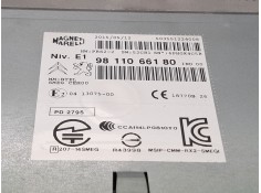 Recambio de sistema audio / radio cd para peugeot 208 referencia OEM IAM 9811066180   2