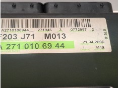 Recambio de centralita motor para mercedes-benz c180 referencia OEM IAM A2711534591 / A2710106944 / A0014466902 / 5WK90547   2