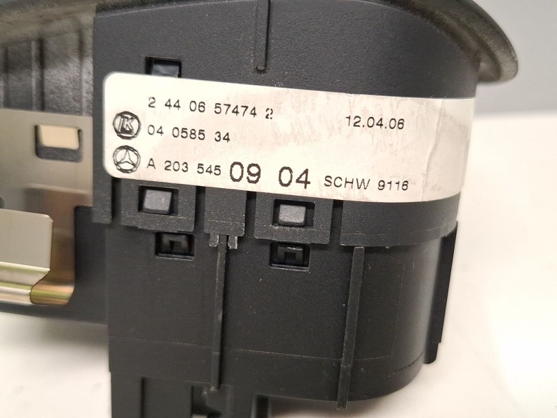 Recambio de llave luces para mercedes-benz c180 referencia OEM IAM A2035450904  