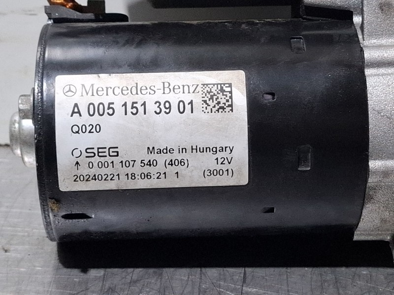 Recambio de motor arranque para mercedes-benz c180 referencia OEM IAM A0051513901 / 0001107540  