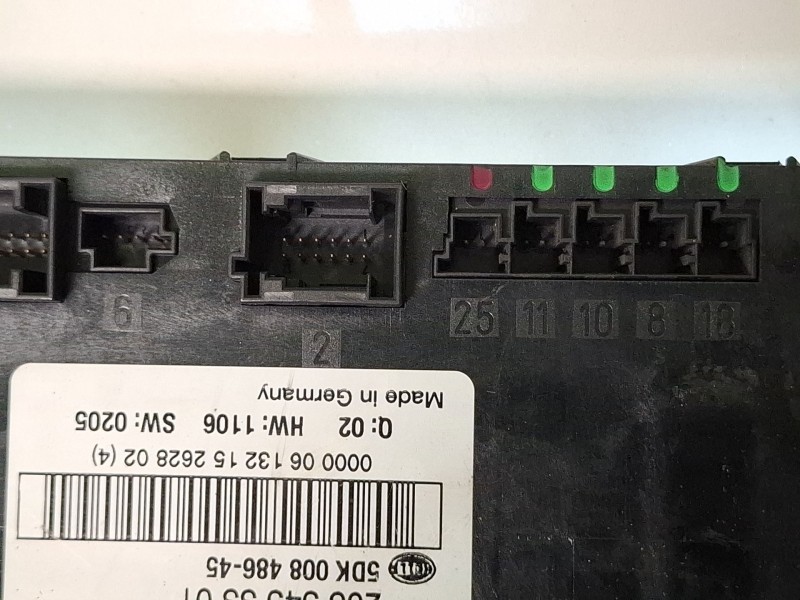 Recambio de caja reles / fusibles para mercedes-benz c180 referencia OEM IAM 5DK00848645 / 2035453301  