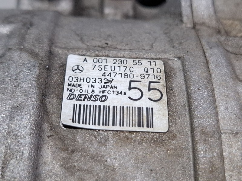 Recambio de compresor aire acondicionado para mercedes-benz c180 referencia OEM IAM A0012305511 / 4471809716  